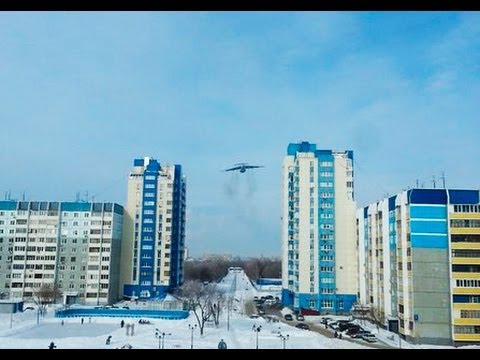 Ил-76 перепугал жителей Оренбурга