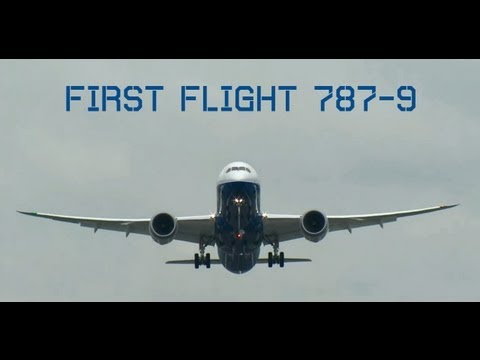 Первый полет Boeing 787-9