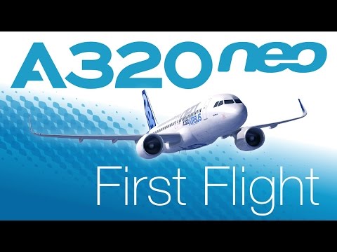 Первый полет Airbus A320neo