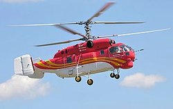 "Вертолеты России" поставили в Китай вертолет Ка-32А11ВС для борьбы с пожарами