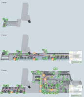 Схема аэропорта Любляны