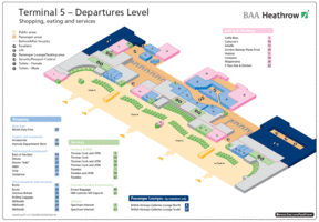 Терминал 5 (Хитроу) — зона вылетов