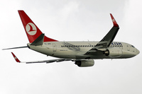 Фото: Boeing 737-700, Авиалайнеры, Turkish Airlines, TC-JKK, (cn 28438/1394)