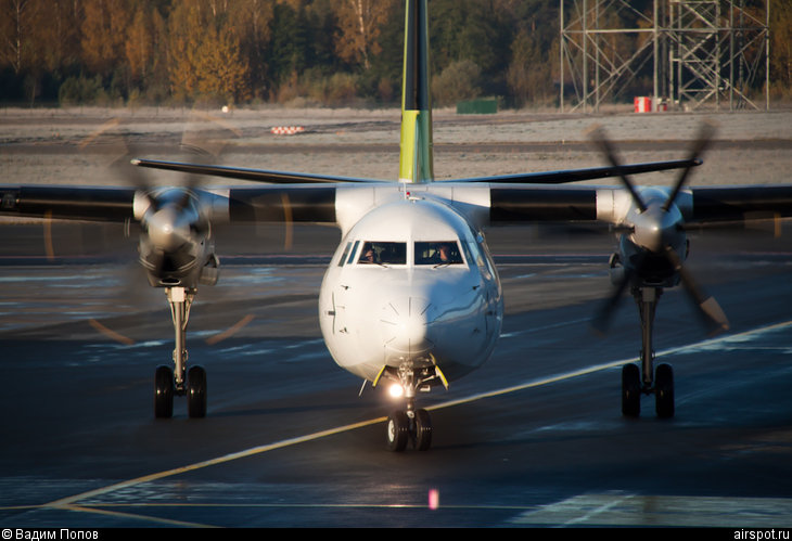 Fokker 50, Авиалайнеры, Air Baltic, YL-BAV, (cn 20190)