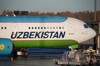 Фото: Boeing 767, Авиалайнеры, Узбекские Авиалинии, Uzbekistan Airways, UK-67002, (cn 28392/650)