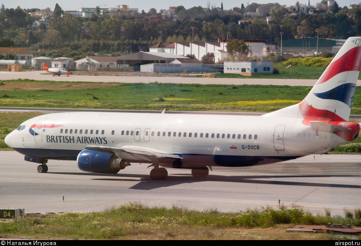 Boeing 737-400, Авиалайнеры, British Airways, G-DOCB, (cn 25304/2144)