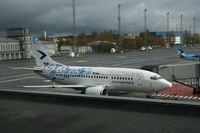 Boeing 737-500, Авиалайнеры, Estonian Air, ES-ABO, (cn 24646 / 2138)