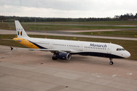 Фото: Airbus A321-200, Авиалайнеры, Monarch Airlines, G-OZBI, (cn 2234)