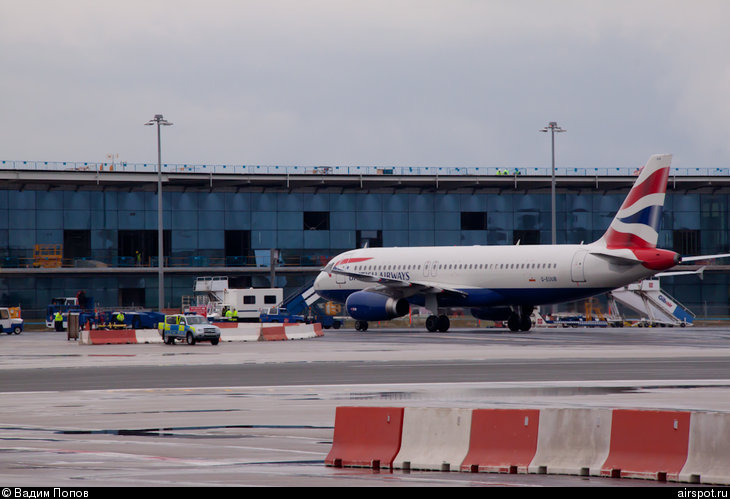 Airbus A320-230, Авиалайнеры, British Airways, G-EUUB, (cn 1689)