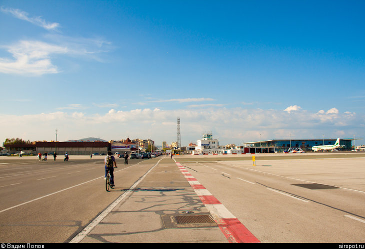 Aэропорт North Front Gibraltar Airport