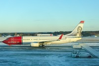 Фото: Boeing 737-300, Авиалайнеры, Norwegian Air Shuttle, LN-NOE, (cn 35283/2742)